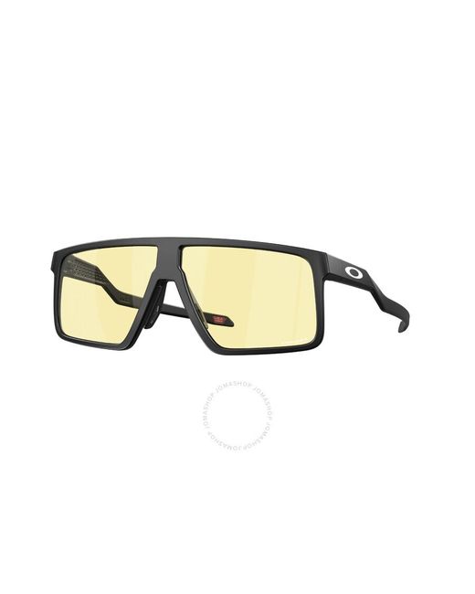 Oakley Metallic Helux Prizm Gaming Rectangular Sunglasses Oo9285 928501 61 for men