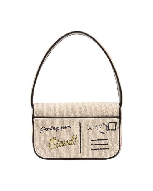 Staud Metallic Tommy Shoulder Bag