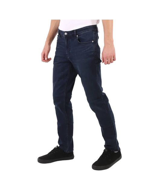 Calvin Klein Blue Body Fit Cotton Denim Jeans for men