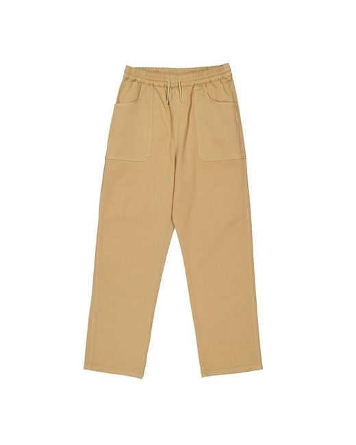KENZO Natural Elasticated Waistband Trousers for men