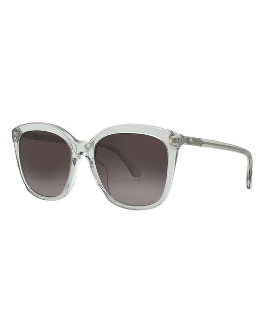 Kate Spade Gray Gradient Square Sunglasses Pella/g/s 01ed/ha 55
