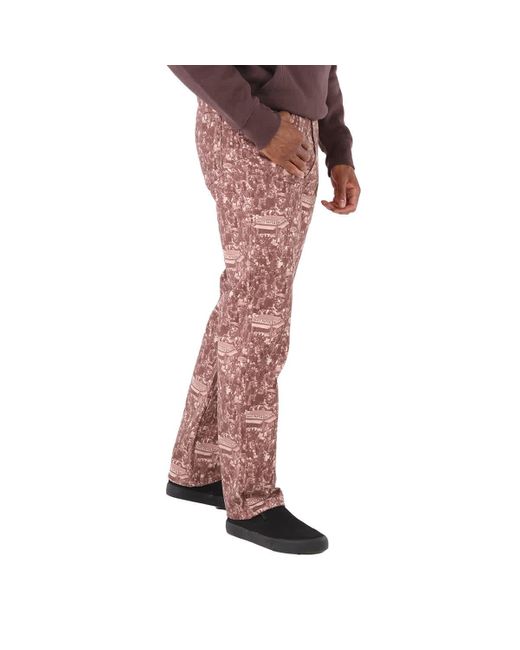Daily Paper Pink Numir Straight-leg Pants for men