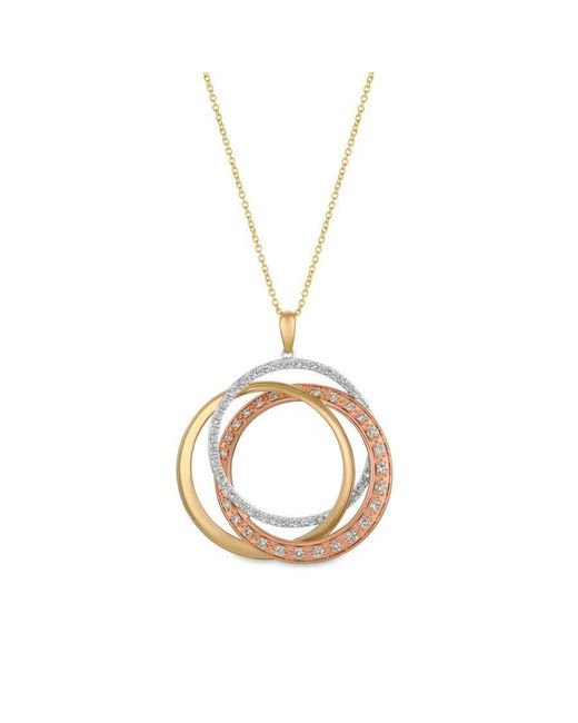 Le Vian Metallic Ladies Circle Necklaces Set