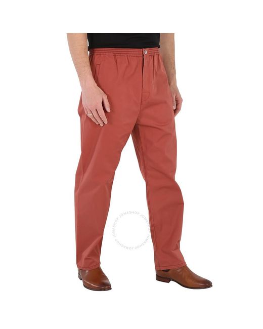 Roberto Cavalli Red Venetian Lounge Pants for men