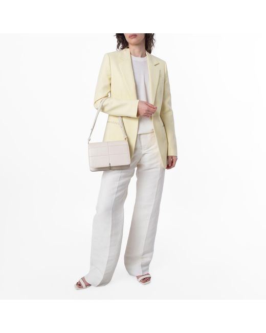 Burberry Multicolor Snip Croc-Embossed Leather Shoulder Bag