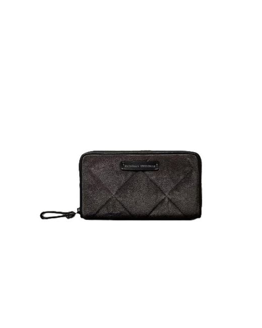 Brunello Cucinelli Black Dark Leather Wallet for men