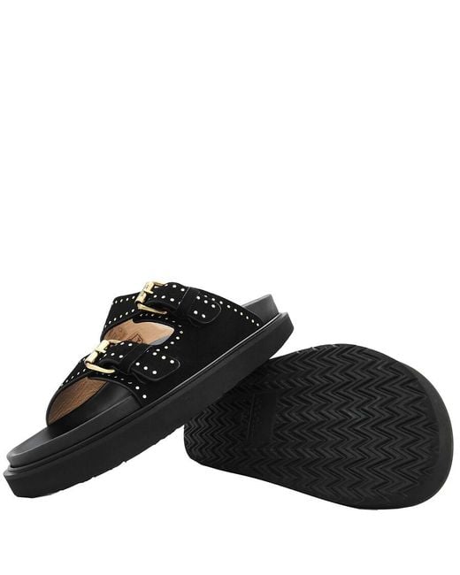 Isabel Marant Black Lennya Platform Sandals, Brand Size 37 Us