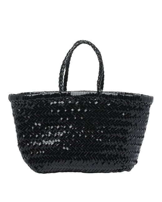Dragon Diffusion Black Triple Jump Small Tote Bag
