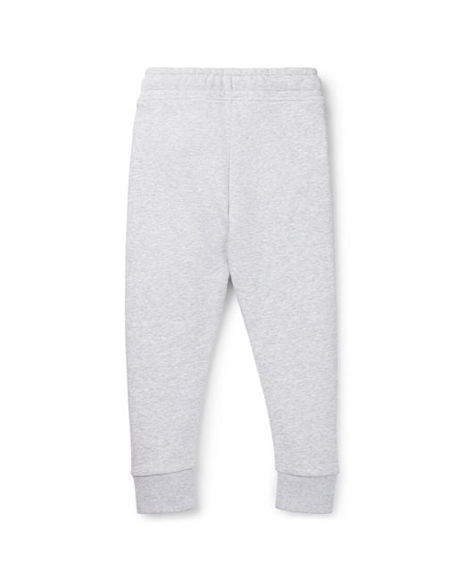 Boss Gray Boys Vertical Logo Print Joggers for men