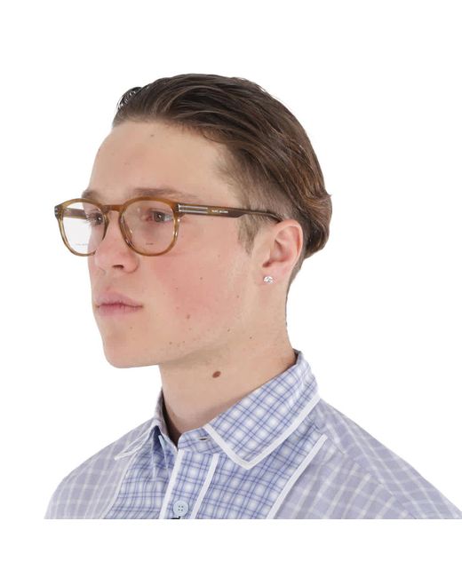 Marc Jacobs Brown Demo Navigator Eyeglasses Marc 605 0hr3 55 for men