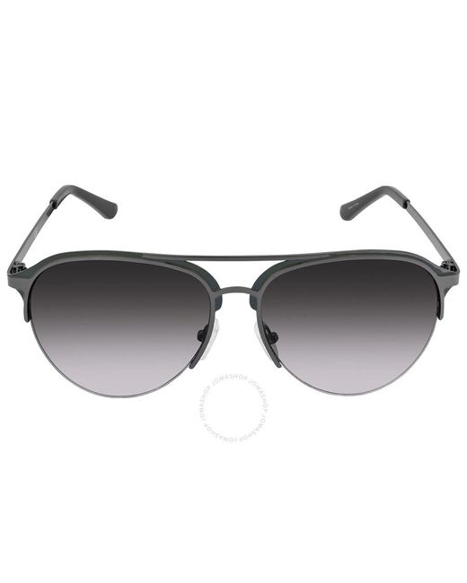 Guess Gray Pilot Sunglasses gg2154 08p 60 for men