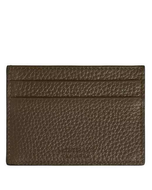 Montblanc Metallic Grain Leather 5Cc Card Holder for men