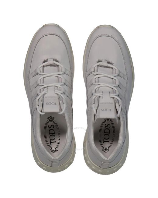 Tod's White Nuova Allacciata Sportivo Lace-up Sneakers for men