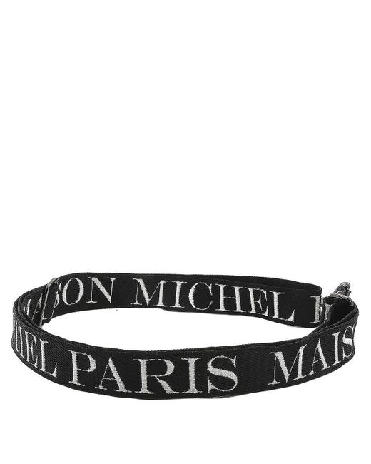 Maison Michel Multicolor Martine Logo Shoulder Strap
