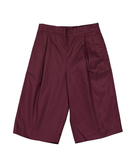 Burberry Purple Toddler Hermia Pleated Ekd Trousers, Size 2T