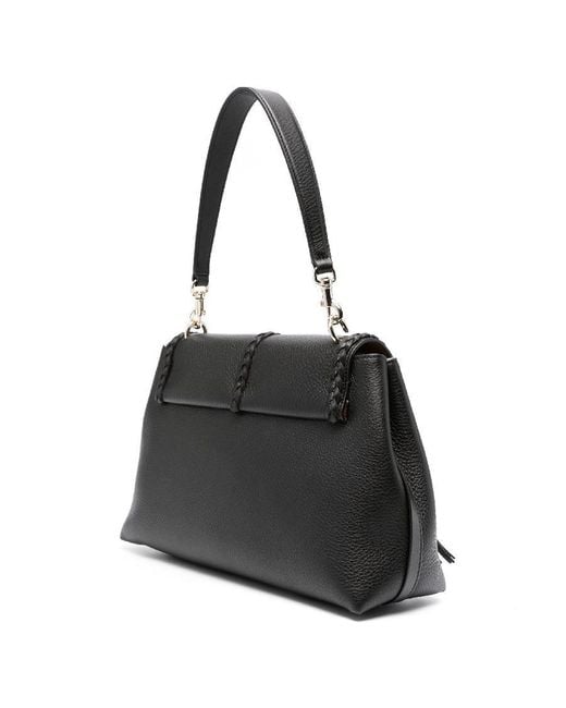 Chloé Black Soft Leather Penelope Shoulder Bag