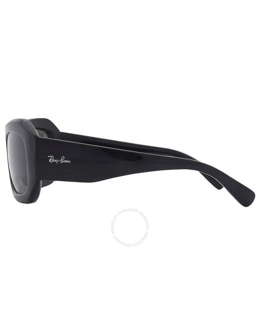 Ray-Ban Gray Beate Green Irregular Sunglasses Rb2212 901/31 56