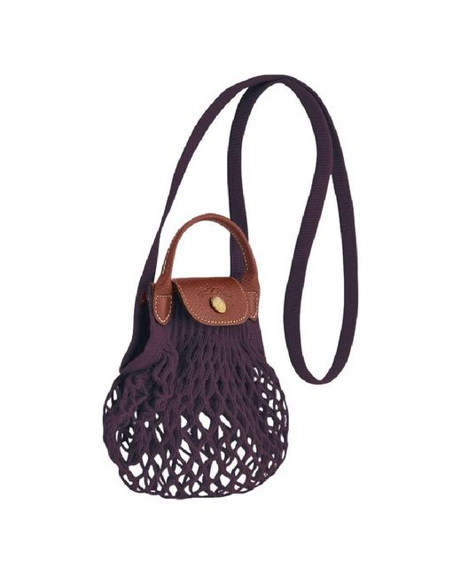 Longchamp Multicolor Le Pliage Xs Mesh Bag
