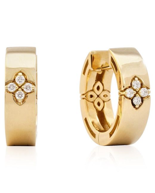 Roberto Coin Metallic Yellow Gold Diamond Love