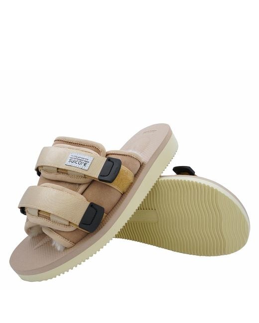 Suicoke Natural Moto-M2Ab Slippers, Brand Size 4 Us for men