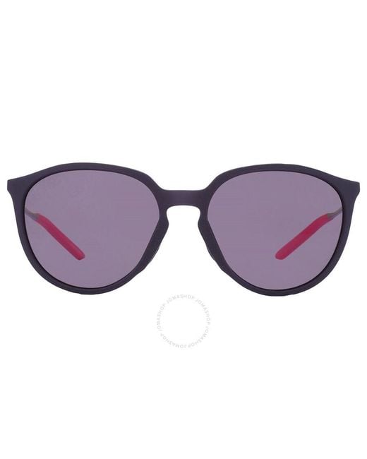 Oakley Purple Sielo Prizm Gret Polarized Round Sunglasses Oo9288 928801 57