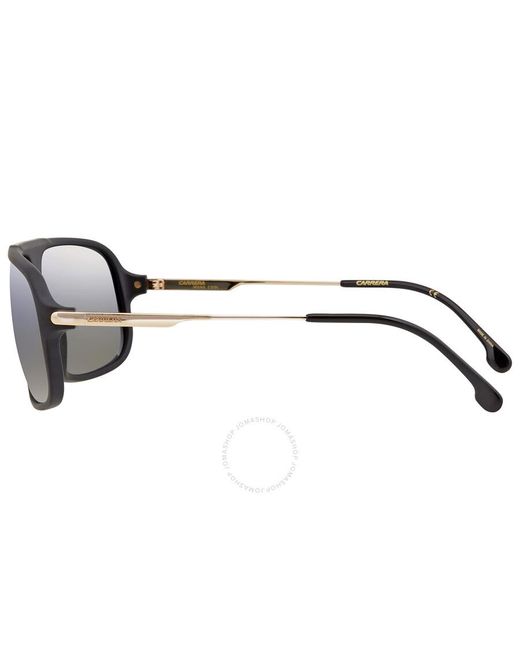 Carrera Gray Grey Gold Mirror Pilot Sunglasses Cool65 0i46/jo 64