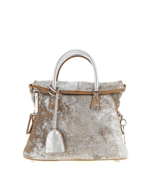Maison Margiela Gray 5Ac Mini Top Handle Bag for men
