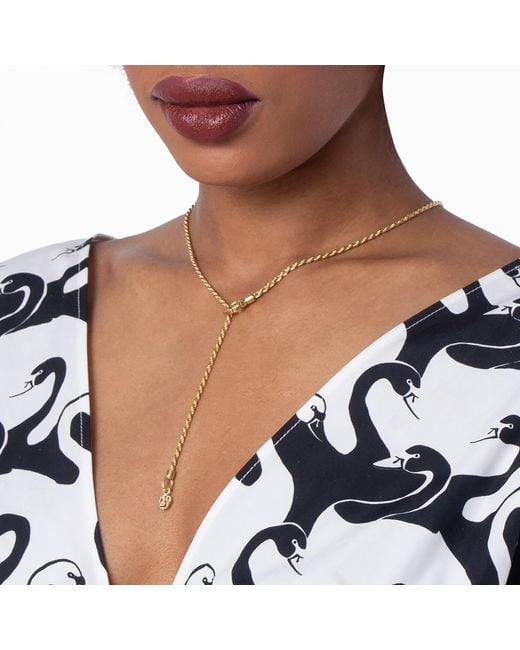 Burberry Metallic Hollow Cuban Chain Necklace