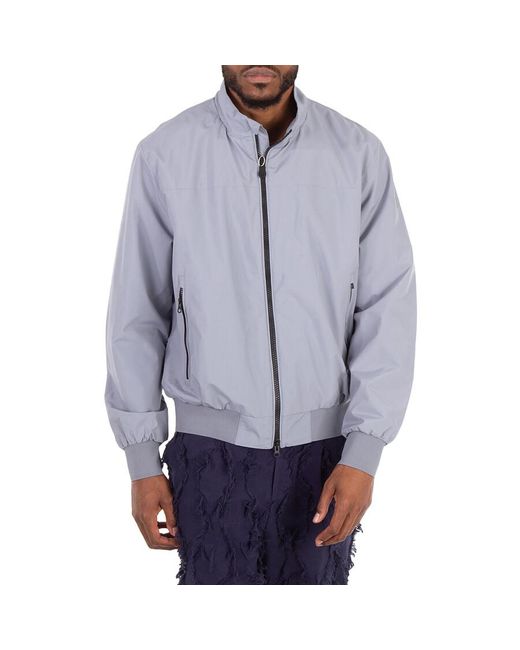 Save The Duck Blue Finlay Waterproof Rain Jacket for men