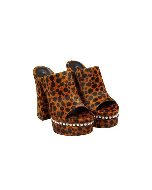Ugg Brown Fluff Yeah Slide Slippers