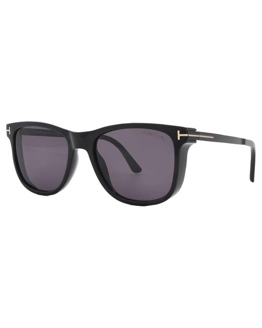 Tom Ford Multicolor Sinatra Smoke Sport Sunglasses Ft1104 01a 53 for men