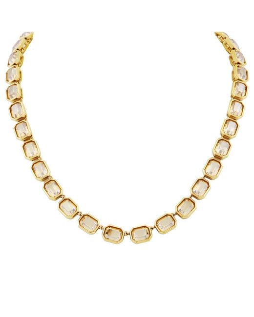 Swarovski Metallic Millenia Dancing Crystal Pendant Necklace