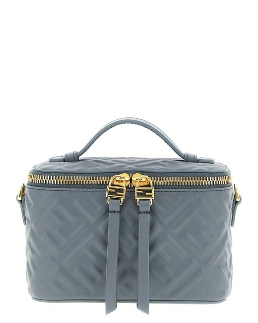 Fendi Blue Vanity Crossbody Bag for men