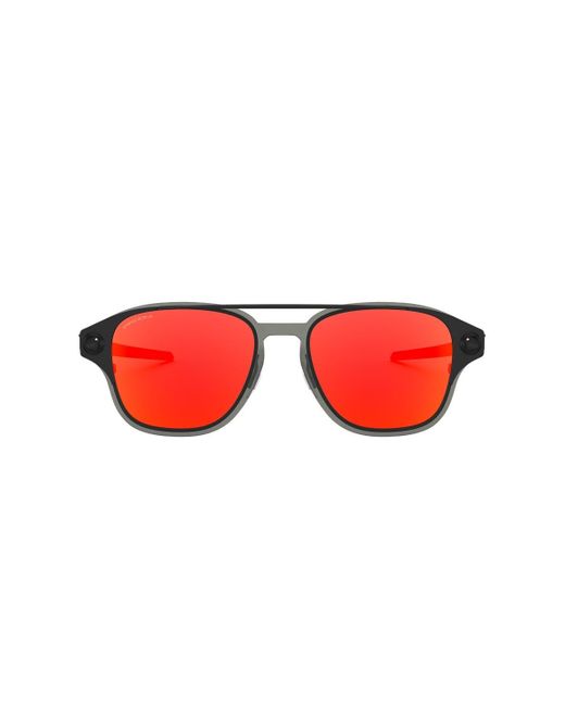 Oakley Red Coldfuse Prizm Ruby Aviator Mens Sunglasses  604210 52 for men