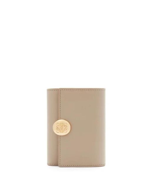 Loewe Natural Small Vertical Calfskin Wallet