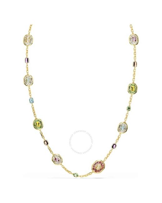 Swarovski Metallic Chroma Octagon Cut Multicolored Strandage