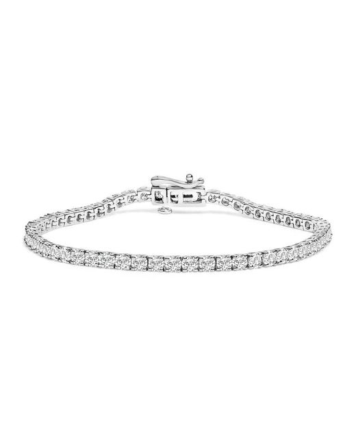 Haus of Brilliance Metallic 14K 6.00 Cttw Lab Grown Diamond Classic Tennis Bracelet