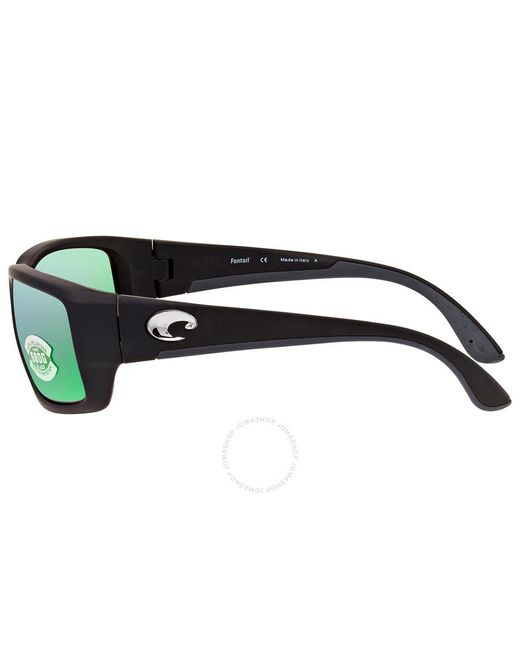 Costa Del Mar Cta Del Mar Fantail Green Mirror Polarized Glass Sunglasses for men