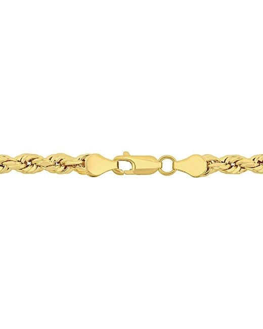 Amour Metallic Rope Chain Bracelet for men