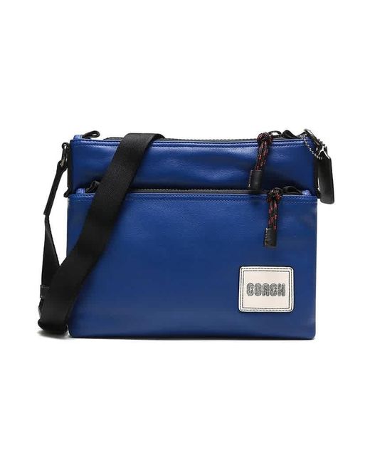 COACH Blue Patch Pacer Crossbody Bag for men