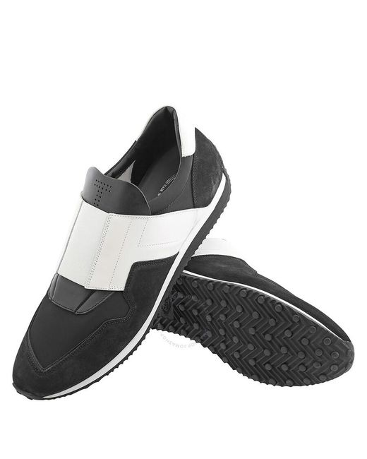 Tod's Black Sports Elastic Sport Slip-on Sneakers for men