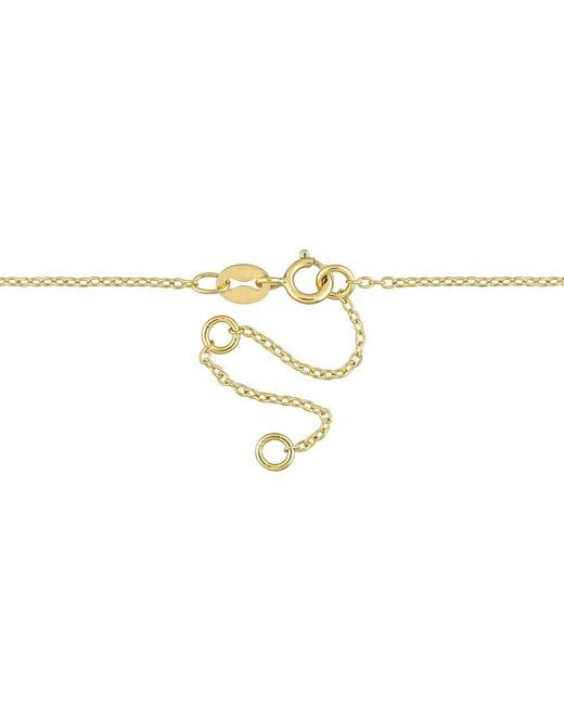 Created Forever Metallic 1/8 Ct Tgw Lab Created Diamond Lariat Necklace