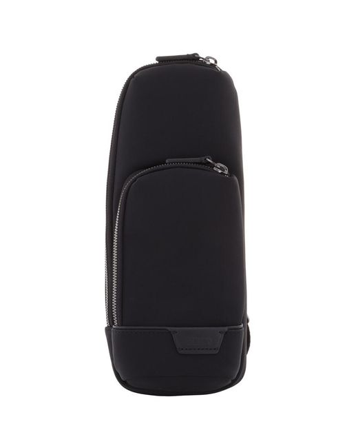 Tumi Black Harrison Riis Sling Bag for men