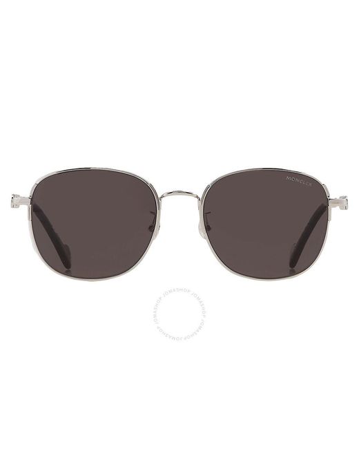 Moncler Brown Grey Round Sunglasses Ml0181-d 16d 55