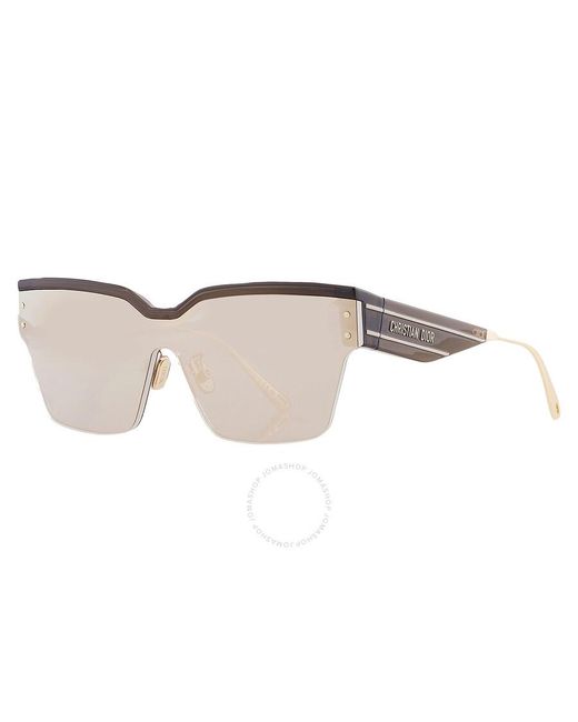 Dior Multicolor Brown Shield Sunglasses Club M4u Cd40090u 48g 00