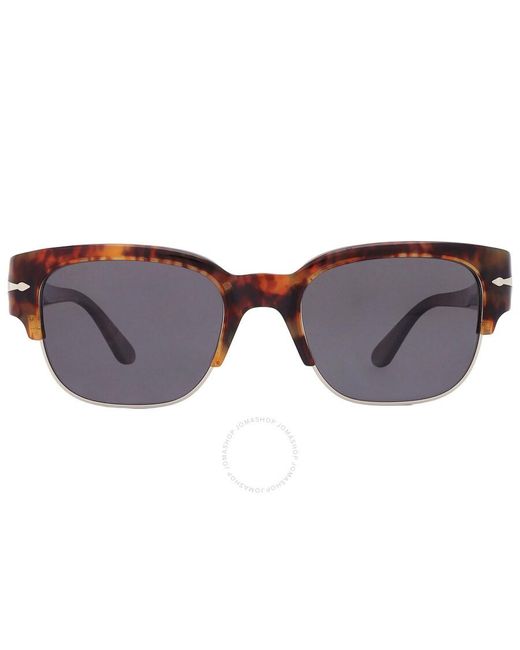 Persol Brown Tom Polarized Shield Sunglasses Po3319s 108/48 52