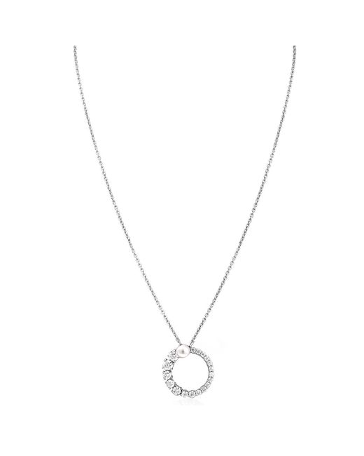 Swarovski Metallic Matrix Pendant Rhodium Shiny