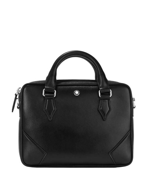 Montblanc Black Meisterstuck Leather Document Case