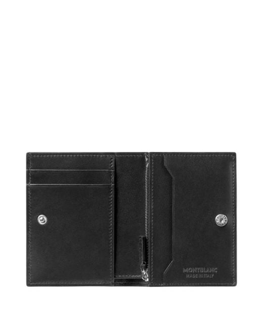 Montblanc Black Soft Nano Small Continental Wallet for men