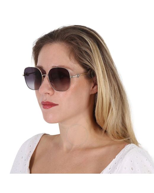 Kate Spade Gray Shaded Square Sunglasses Talya/f/s 0rhl/9o 59